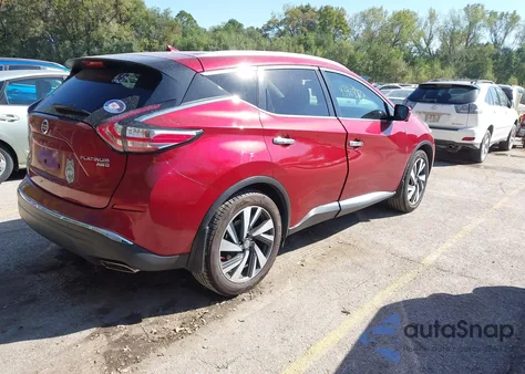 2015 Nissan Murano Platinum из США, поврежденный, VIN 5N1AZ2MH1FN257696
